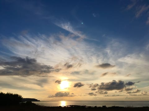 sunset taken from the house