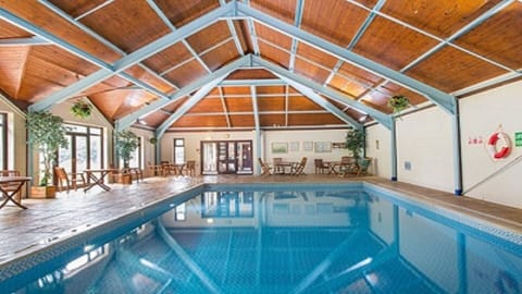 Indoor pool, a heated pool