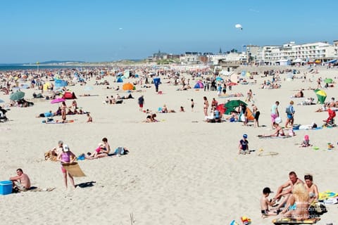 On the beach