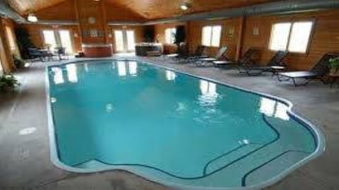 Indoor pool, a heated pool