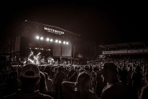 Nearby Whitewater Amphitheatre hosts Summer Concerts