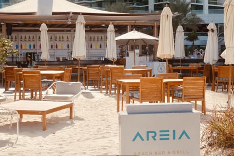 Great beach bar on our private beach fully licensed