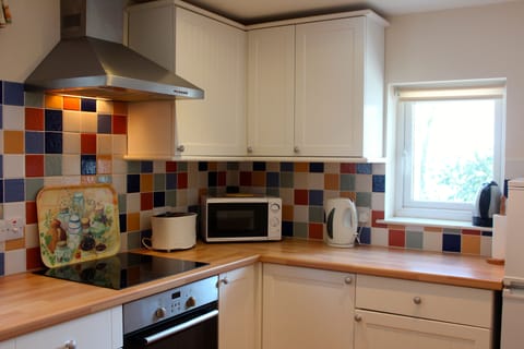 Kitchen with all the equipment you would need.