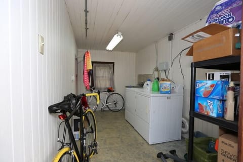 Laundry Room in Back of Garage