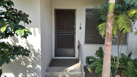 Front Door Entrance- Condo is on the bottom floor