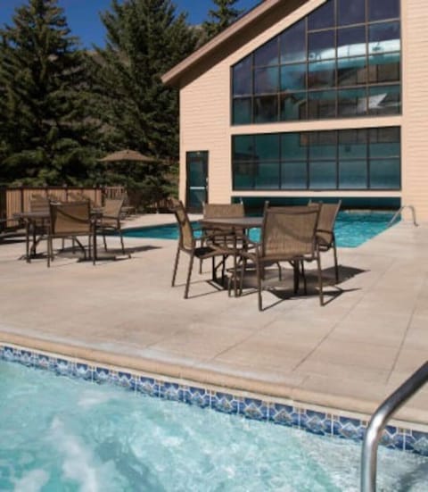 Indoor pool, a heated pool