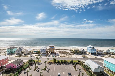 Beach nearby, sun loungers