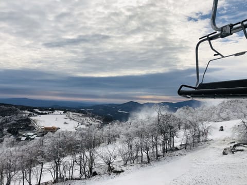 Beautiful views from the ski lift