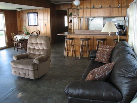 Living, Dining  Room, Kitchen