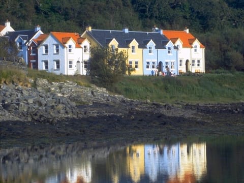 Looking across the bay towards Craobh Haven Cottages