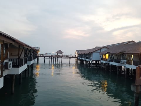 Sunset view@ Water Chalet
