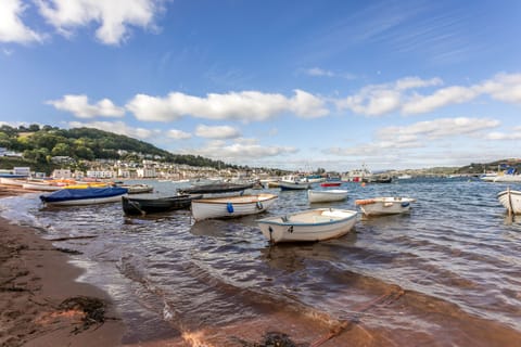 Beach nearby, sun loungers