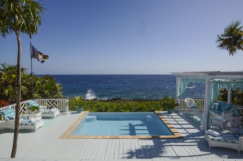 Ocho Palmas Luxury Villa on the Caribbean Sea.