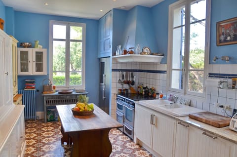 A very French kitchen.  