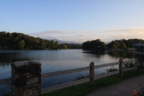 Lake Junaluska just a short walk away