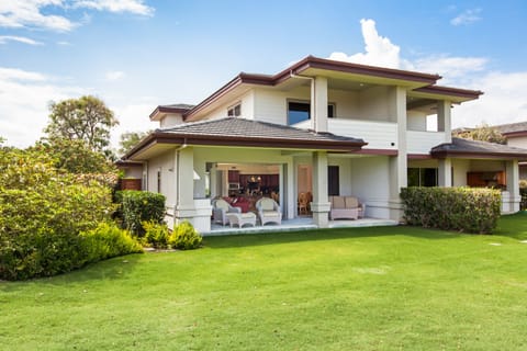 The 2-story Villa with three lanais, outdoor kitchen, and spacious common area
