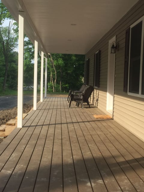 Front covered porch