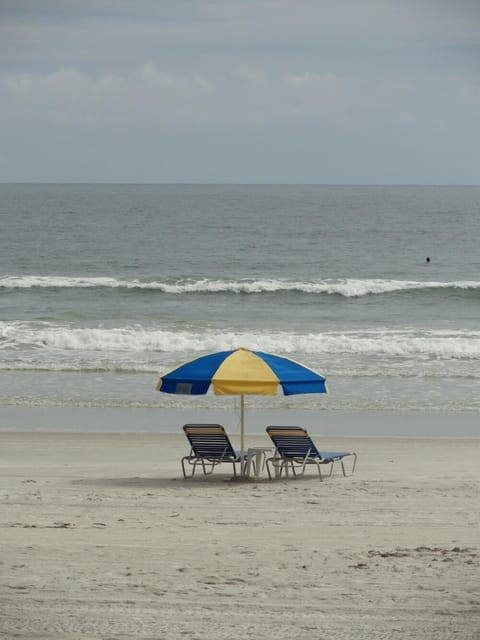 On the beach