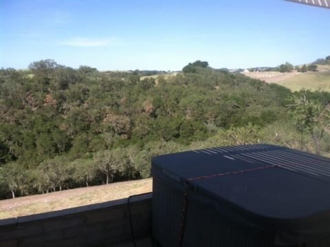 great view right from hot tub on deck