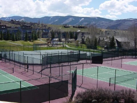 Outdoor tennis courts