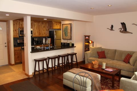 Living area | TV, DVD player, video library