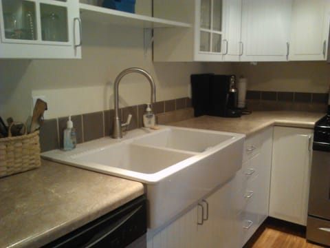 Kitchen Sink and Cabinets
