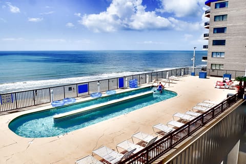 Indoor pool, a heated pool