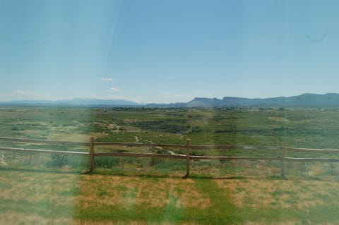 View of Valley and La Plata's from the kitchen / back yard.