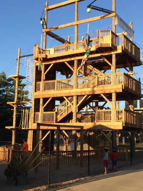 While in Sauble, be sure to try out  Ascent - the new climbing challenge