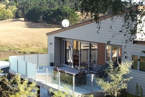 BBQ and outdoor dining table