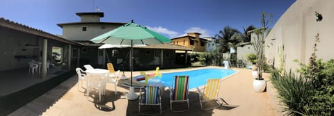 Indoor pool, sun loungers