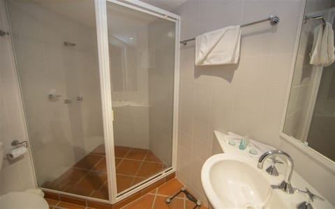 Combined shower/tub