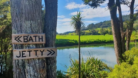 Private Jetty and Riverside Bath