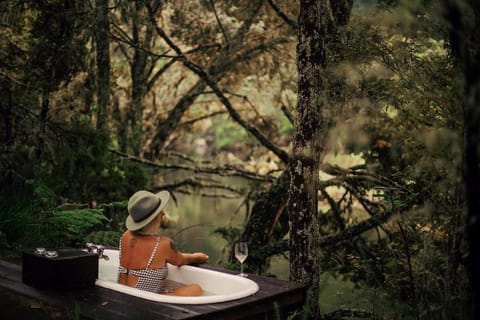 Romantic Riverside Bath