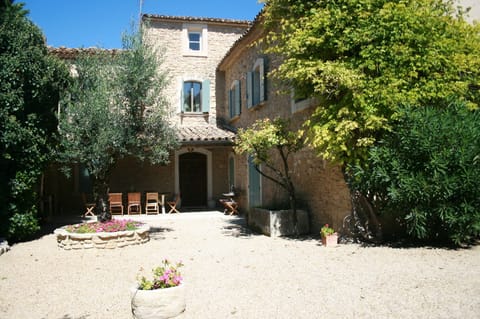 The house and courtyard