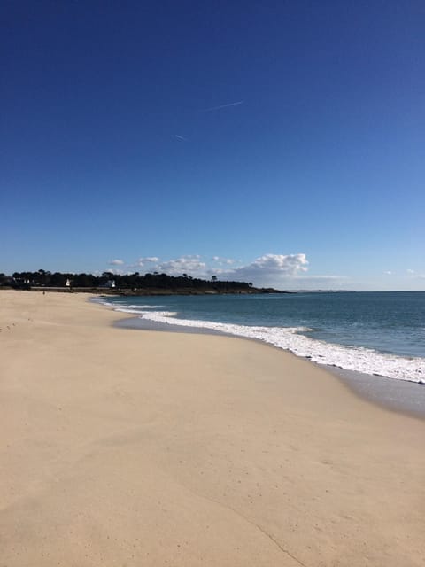 On the beach