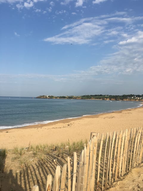 On the beach