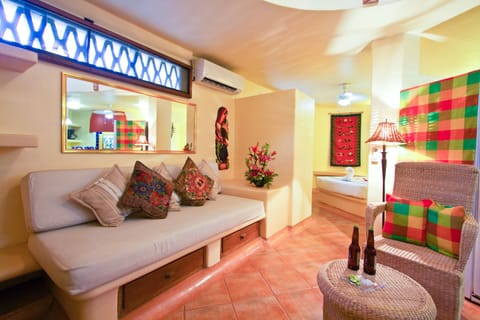 Living Room w/ view of Lower Bedroom