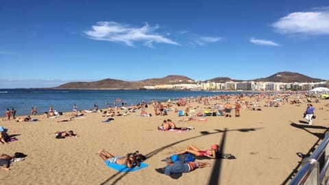 On the beach