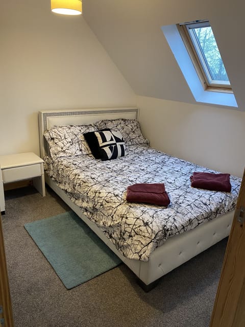 one double bedroom upstairs