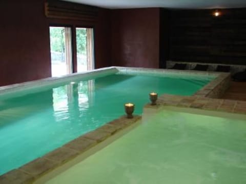 Indoor pool, a heated pool