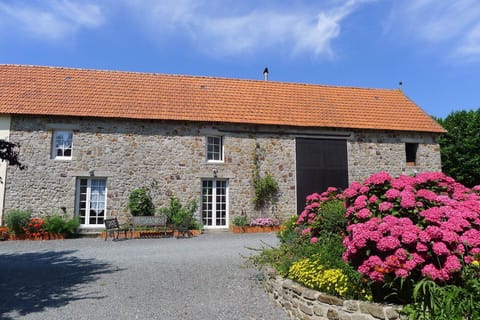 La Vacherie viewed from the courtyard, part of a former barn, lovingly converted