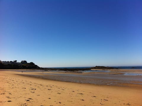 On the beach