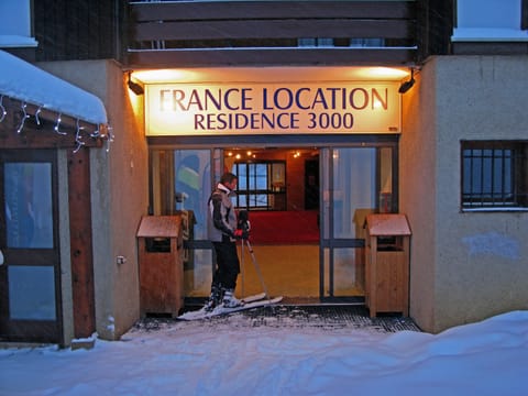 This is how close you can ski to the apartment!