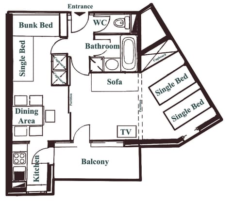 Plan of the apartment