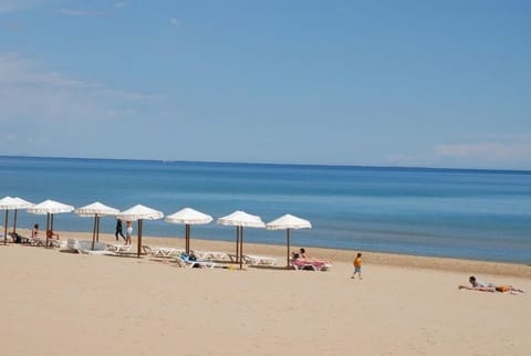 Beach nearby, beach towels