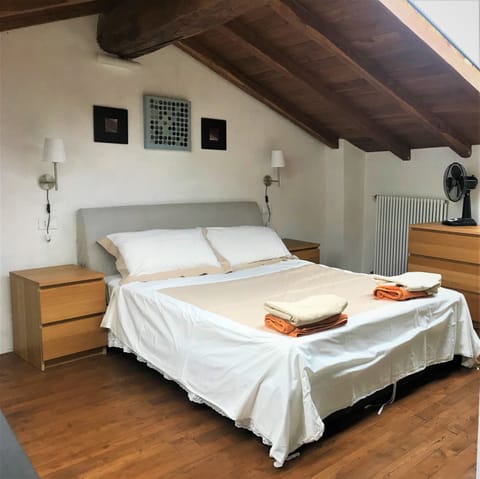 Bedroom on 1st floor with bathroom (shower, sink and toilet)