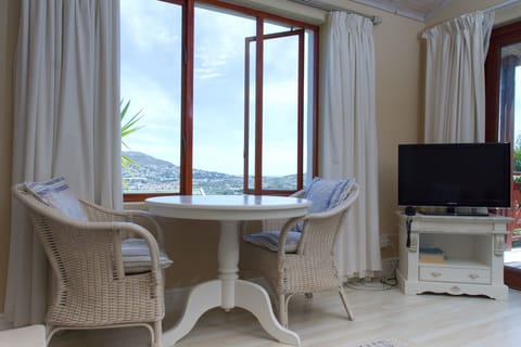 The Pool Suite , table with a view!