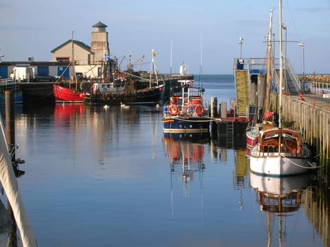 Girvan fishing harbour.