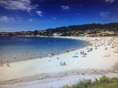 Beach nearby, sun loungers